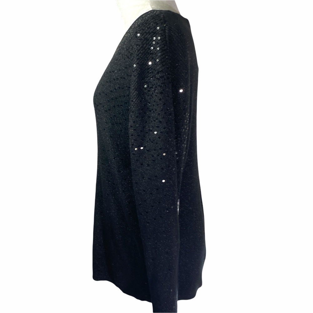 Designer Originals Sequin Long Sleeve Top NWT size 1X